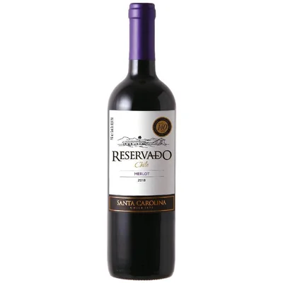 Vino tinto SANTA CAROLINA merlot Merlot (750 ml)