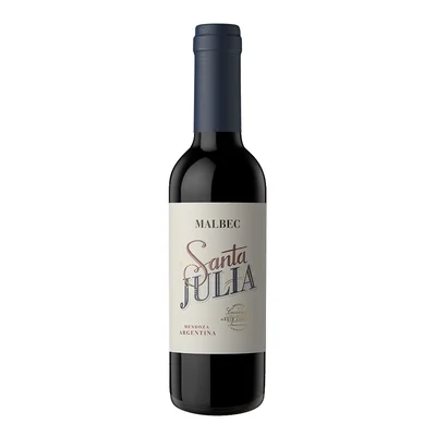 Vino tinto SANTA JULIA MARCA EXCLUSIVA malbec Malbec (375 ml)