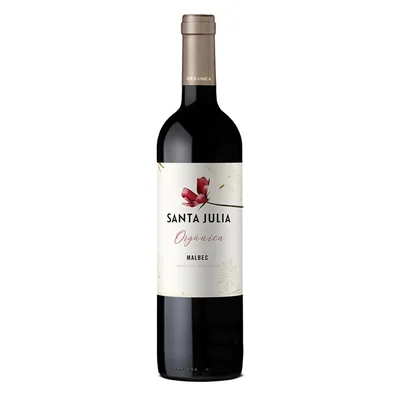 Vino tinto SANTA JULIA MARCA EXCLUSIVA orgánico (750 ml)