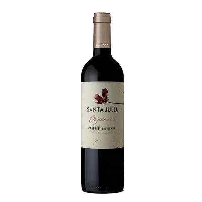Vino tinto SANTA JULIA MARCA EXCLUSIVA organico cabernet sauvig Cabenet S (750 ml)
