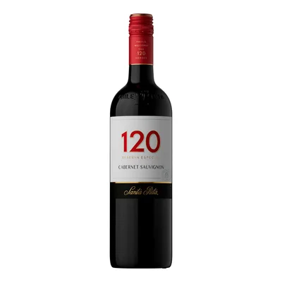 Vino Tinto Santa Rita 120 Cabernet Sauvign.750ml