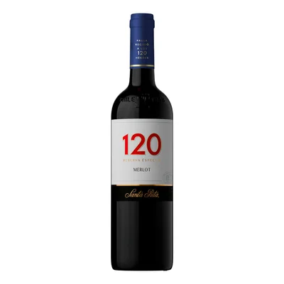 Vino Tinto Santa Rita 120 Merlot 750 ml