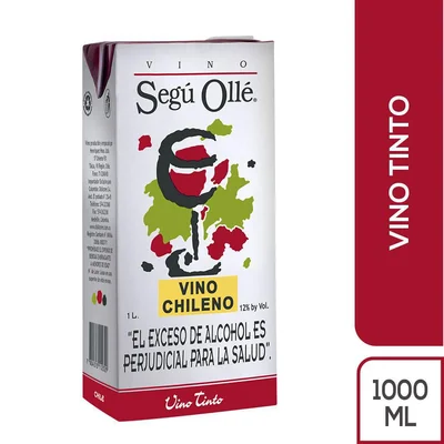 Vino tinto SEGU OLLE caja (1000 ml)