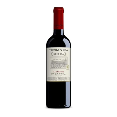 Vino tinto TERRA VEGA carmenere reserva Carmenere (750 ml)