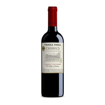 Vino tinto TERRA VEGA reserva Cabernet Sauvignon (750 ml)