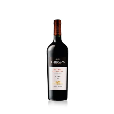Vino tinto TERRAZAS DE LOS ANDES cabernet sauvignon reserva (750 ml)