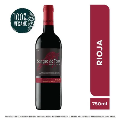 Vino tinto TORRES 100% vegano rioja (750 ml)