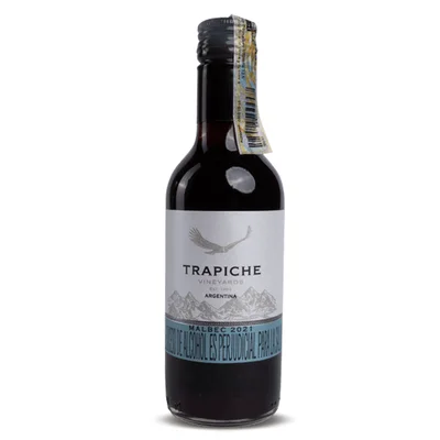 Vino Tinto Trapiche Fino Malbec Piba 187 ml