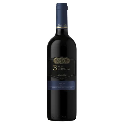 Vino tinto TRES MEDALLAS Santa Rita (750 ml)