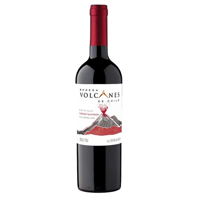 Vino tinto VOLCANES cabernet (750 ml)