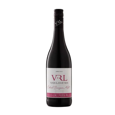 Vino tinto VRL VAN LOVEREN sauvi merlot Blended (750 ml)