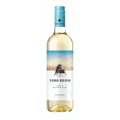 Vino TORO BRAVO Blanco Verdejo Sauvignon Verdejo Suavignon Blanc (750 ml)