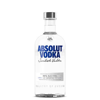 Vodka Absolut Blue Media Botella 350 ml