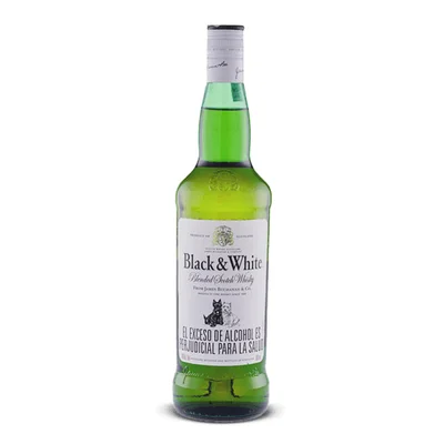 Whisky Black and White Blended 700 ml