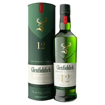 Whisky Glenfiddich 12 Años 750 ml