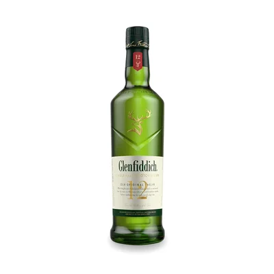 Whisky Glenfiddich 12 Años 750ml
