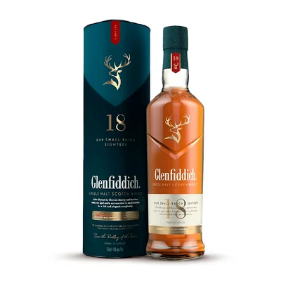 Whisky Glenfiddich 18 Años 750 ml