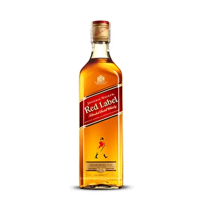 Whisky Johnnie Walker Red Label Blended Escocés Media Botella 375 ml