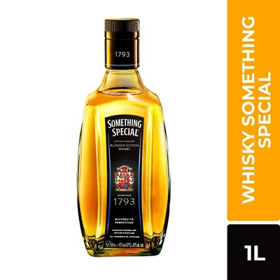 Whisky SOMETHING especial blended Scotch (1000 ml)