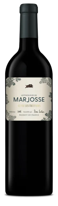 Anthologie de Marjosse Cuvée les Truffiers, Merlot, Bordeaux, Entre-Deux-Mers, 2018