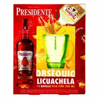 Brandy Azteca de Oro 700ml  + Pacha de 200 ml