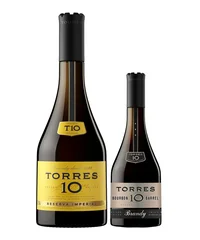 Brandy Torres 10 700 ml + Brandy Torres Bourbon Barrel 350 ml