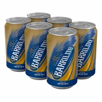 Cerveza Barrilito 6 Pack Lata 330ml