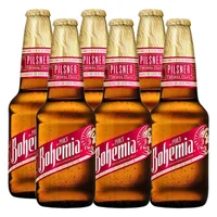 Cerveza Bohemia Clara Pilsner N/R 355 ml (6 Pzas)