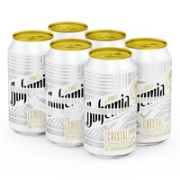 Cerveza Clara Bohemia Cristal 6 Latas de 355ml c/u