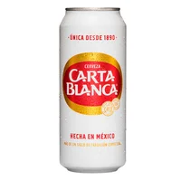 Cerveza Clara Carta Blanca 1 pieza lata de 473ml