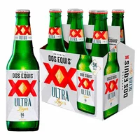 Cerveza Clara Dos Equis Ultra Lager con 6 Botellas de 355ml