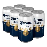 Cerveza Corona Extra 6 Pack Lata 330 ml