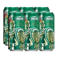Cerveza Indio Lata (6 Lat) 473 ml