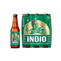 Cerveza Indio Oscura 6 botellas de 355ml c/u