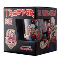 Cerveza Iron Maiden Trooper Box 3 Latas más Vaso de regalo 500ml