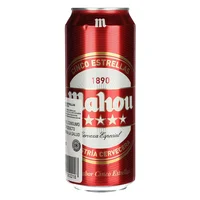 Cerveza Mahou 5 Estrellas 500ml