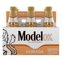 Cerveza Modelo Cero Dorada Botella 355ml