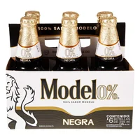 Cerveza Modelo Cero Negra 356ml