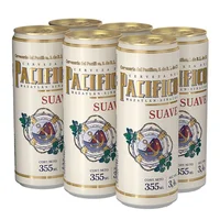Cerveza Pacifico Suave 6 Pack Lata 355ml