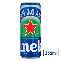 Cerveza Sin Alcohol Heineken 0.0 Lata 355 ml