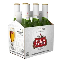 Cerveza Stella Artois 6 Botellas de 330ml c/u