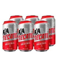 Cerveza Tecate Original Six Pack 330 ml