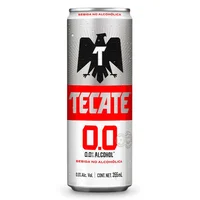 Cerveza Tecate Sin Alcohol 355ml