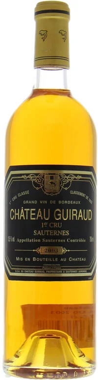 Chateau Guiraud, 1er Grand Cru Classé, Sauternes, 2003