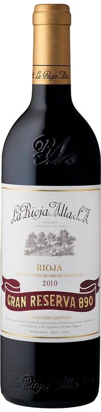 Gran Reserva 890 Selección Especial 2010 -- 100 PTS Peñín y Mejor Rioja Decanter
