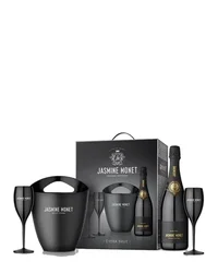 Jasmine Monet Black Brut + Copa + Hielera 750 ml