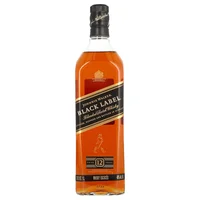 Johnnie Walker Black Label 12 Años Blended Scotch Whisky 1 L