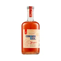 Licor con Tequila Comando Azul Fresa 750 ml.