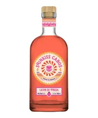 Licor de Mezcal Las Garrafas Fresa Picosita 750 ml