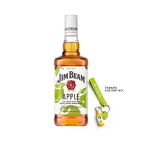 Licor Jim Beam Apple 700 ml. + Llavero